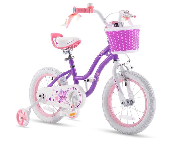 Детский велосипед Royal Baby Star Girl 14", Officaial UA, пурпурный (RB14G-1-PURPLE), изображение 2 Детский велосипед Royal Baby Star Girl 14", Officaial UA, пурпурный (RB14G-1-PURPLE), изображение 2