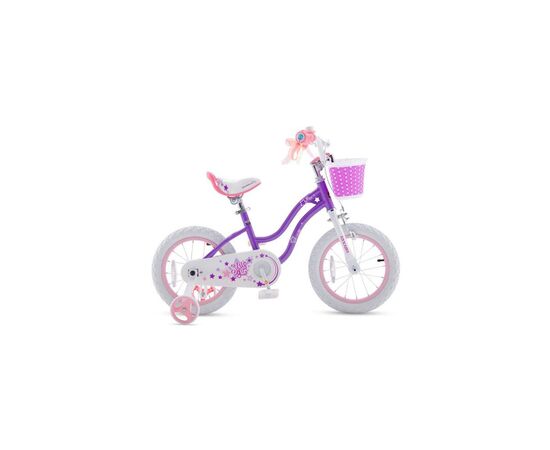 Детский велосипед Royal Baby Star Girl 14", Officaial UA, пурпурный (RB14G-1-PURPLE)