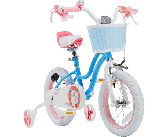 Дитячий велосипед Royal Baby Star Girl 16", Officaial UA, синій (RB16G-1-BLU), зображення 2 Дитячий велосипед Royal Baby Star Girl 16", Officaial UA, синій (RB16G-1-BLU), зображення 2