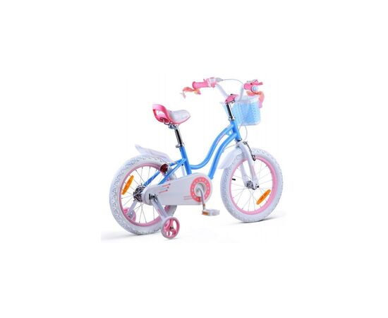 Дитячий велосипед Royal Baby Star Girl 16", Officaial UA, синій (RB16G-1-BLU), зображення 3 Дитячий велосипед Royal Baby Star Girl 16", Officaial UA, синій (RB16G-1-BLU), зображення 3