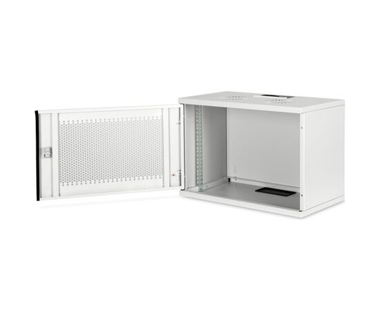 Шкаф настенный Digitus SOHO 19" 7U 540x400, метал.двері, 60kg max (DN-19-07U-S-PD), изображение 2 Шкаф настенный Digitus SOHO 19" 7U 540x400, метал.двері, 60kg max (DN-19-07U-S-PD), изображение 2
