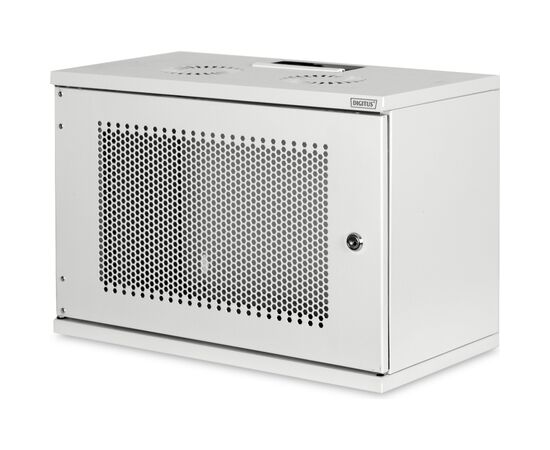 Шкаф настенный Digitus SOHO 19" 7U 540x400, метал.двері, 60kg max (DN-19-07U-S-PD)