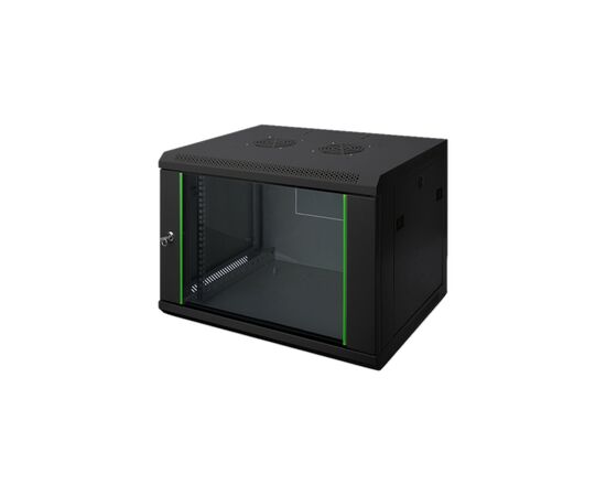 Шкаф настенный Digitus Wall Mounting Dynamic Basic 19" 12U 600x450, RAL 9005 (DN-1912-U-EC-SW)