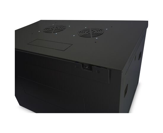 Шафа настінна Digitus Wall Mounting Dynamic Basic 19" 9U 600x450, RAL 9005 (DN-1909-U-EC-SW), зображення 6 Шафа настінна Digitus Wall Mounting Dynamic Basic 19" 9U 600x450, RAL 9005 (DN-1909-U-EC-SW), зображення 6