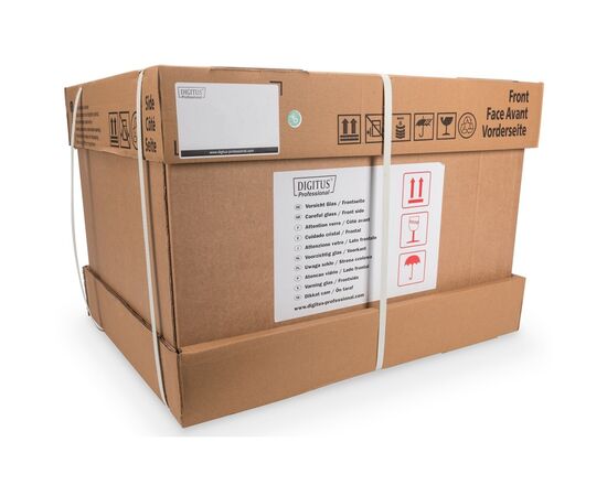Шкаф настенный Digitus Wall Mounting Unique 19" 12U 600x600, RAL 9005 (DN-1912U-6/6-SW), изображение 2 Шкаф настенный Digitus Wall Mounting Unique 19" 12U 600x600, RAL 9005 (DN-1912U-6/6-SW), изображение 2