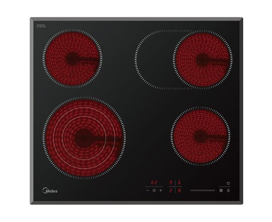Варочная поверхность Midea MC-HF672B, изображение 2 Варочная поверхность Midea MC-HF672B, изображение 2