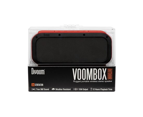 Акустическая система Divoom Voombox-outdoor (3gen) Red (2000029484018), изображение 8 Акустическая система Divoom Voombox-outdoor (3gen) Red (2000029484018), изображение 8