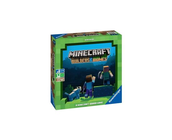 Настольная игра Ravensburger Майнкрафт: Строители и Биомы, английский (PS039)
