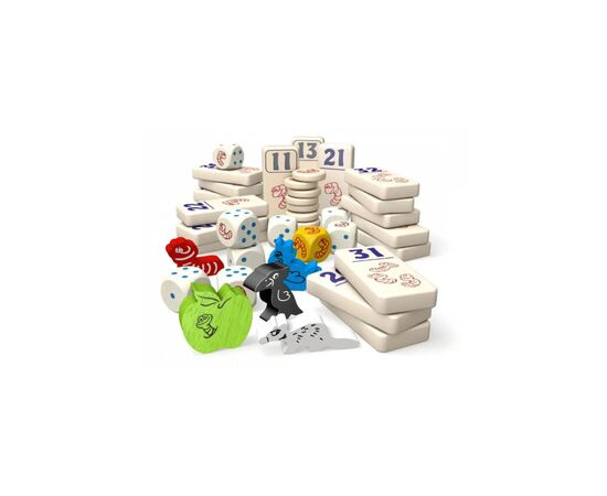Настольная игра Zoch Хекмек Делюкс (Heckmeck Deluxe) английский, немецкий (PS030), изображение 2 Настольная игра Zoch Хекмек Делюкс (Heckmeck Deluxe) английский, немецкий (PS030), изображение 2