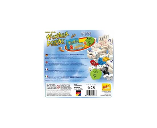 Настольная игра Zoch Хекмек Делюкс (Heckmeck Deluxe) английский, немецкий (PS030), изображение 3 Настольная игра Zoch Хекмек Делюкс (Heckmeck Deluxe) английский, немецкий (PS030), изображение 3