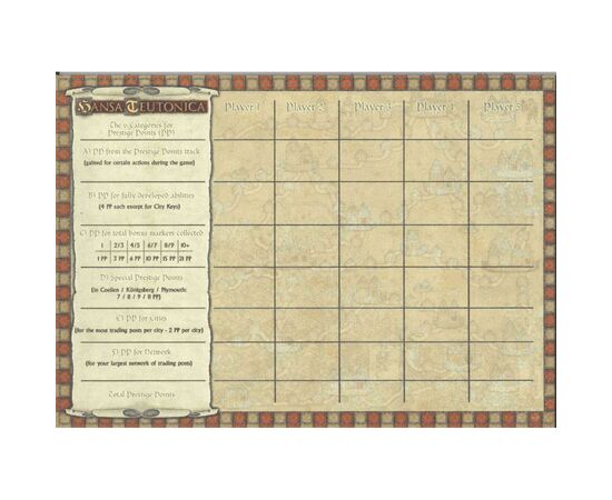 Настольная игра Pegasus Spiele Ганзейский союз: Полное издание (Hansa Teutonica Big Box) немецкий, английский (PS029), изображение 6 Настольная игра Pegasus Spiele Ганзейский союз: Полное издание (Hansa Teutonica Big Box) немецкий, английский (PS029), изображение 6