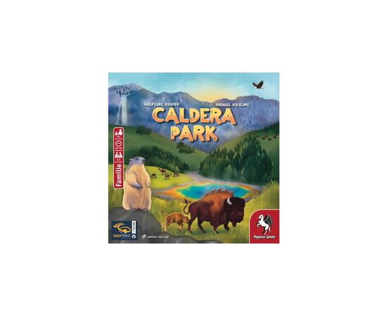 Настольная игра Pegasus Spiele Кальдера Парк (Caldera Park), английский (PS009), изображение 2 Настольная игра Pegasus Spiele Кальдера Парк (Caldera Park), английский (PS009), изображение 2