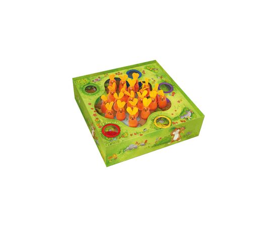 Настольная игра Pegasus Spiele Прыжок-скок, Кролик (Hopp Hopp Haschen) немецкий, английский (PS031), изображение 2