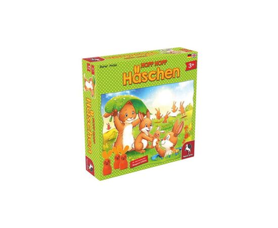 Настольная игра Pegasus Spiele Прыжок-скок, Кролик (Hopp Hopp Haschen) немецкий, английский (PS031)