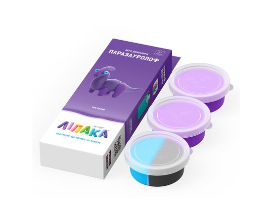 Набір для творчості Lipaka Ліпака – Паразауролоф (30077-UA01), зображення 2 Набір для творчості Lipaka Ліпака – Паразауролоф (30077-UA01), зображення 2