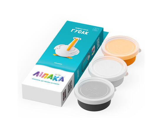 Набір для творчості Lipaka Ліпака – Свійські птахи: Гусак (30094-UA01), зображення 2 Набір для творчості Lipaka Ліпака – Свійські птахи: Гусак (30094-UA01), зображення 2