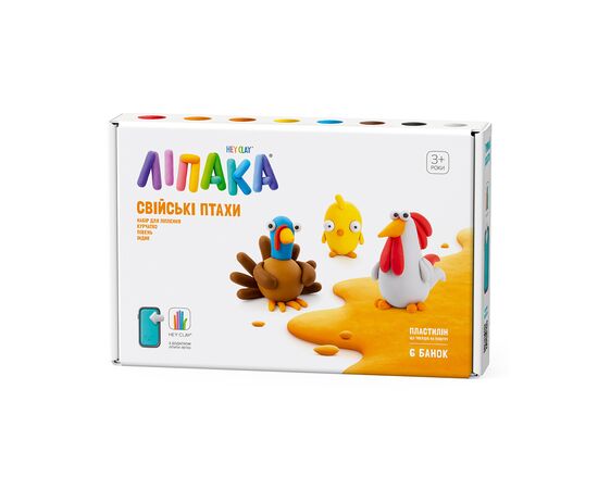 Набор для творчества Lipaka Липака – Домашние птицы: Курчатка, индюк, петух (60040-UA01), изображение 2 Набор для творчества Lipaka Липака – Домашние птицы: Курчатка, индюк, петух (60040-UA01), изображение 2