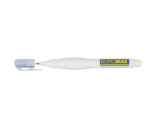 Корректор Buromax ручка 5 мл, спиртовая основа, металлический наконечник (BM.1058)