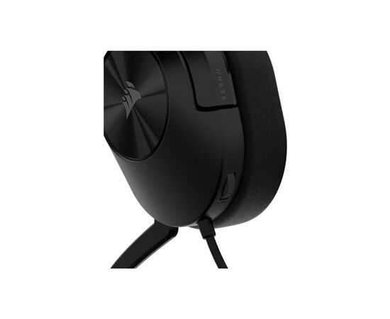 Навушники Corsair HS55 Stereo Headset Carbon (CA-9011260-EU), зображення 6 Навушники Corsair HS55 Stereo Headset Carbon (CA-9011260-EU), зображення 6