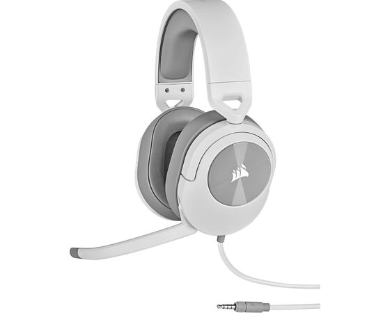 Наушники Corsair HS55 Surround Headset White (CA-9011266-EU), изображение 2 Наушники Corsair HS55 Surround Headset White (CA-9011266-EU), изображение 2