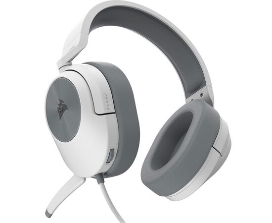 Наушники Corsair HS55 Surround Headset White (CA-9011266-EU), изображение 4 Наушники Corsair HS55 Surround Headset White (CA-9011266-EU), изображение 4
