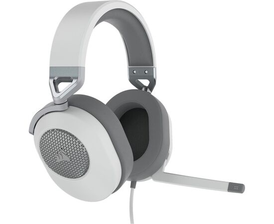 Наушники Corsair HS65 Surround Headset White (CA-9011271-EU), изображение 2 Наушники Corsair HS65 Surround Headset White (CA-9011271-EU), изображение 2