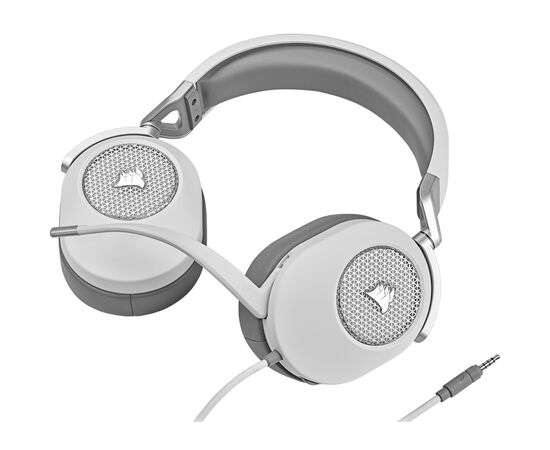 Наушники Corsair HS65 Surround Headset White (CA-9011271-EU), изображение 5 Наушники Corsair HS65 Surround Headset White (CA-9011271-EU), изображение 5