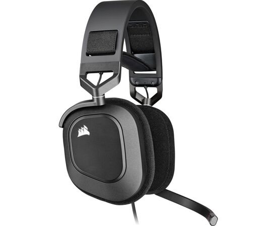 Наушники Corsair HS80 RGB USB Headset Carbon (CA-9011237-EU), изображение 2