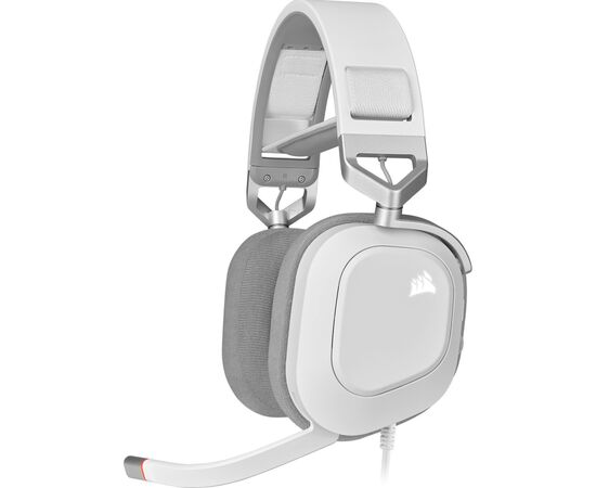 Наушники Corsair HS80 RGB USB Headset White (CA-9011238-EU)