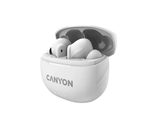 Наушники Canyon TWS-8 White (CNS-TWS8W), изображение 2 Наушники Canyon TWS-8 White (CNS-TWS8W), изображение 2