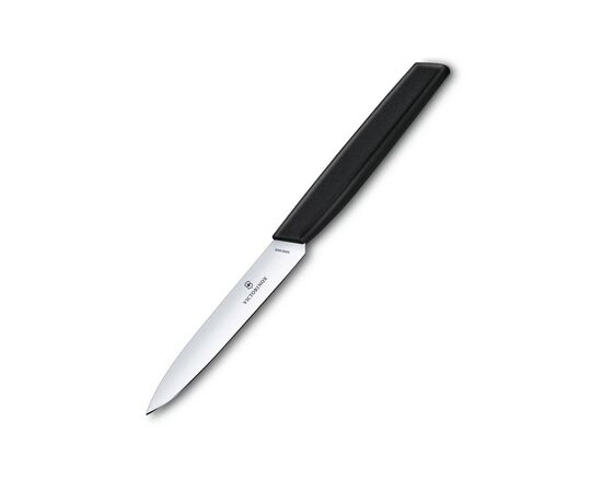 Кухонный нож Victorinox Swiss Modern Paring 10см Black (6.9003.10), изображение 3 Кухонный нож Victorinox Swiss Modern Paring 10см Black (6.9003.10), изображение 3