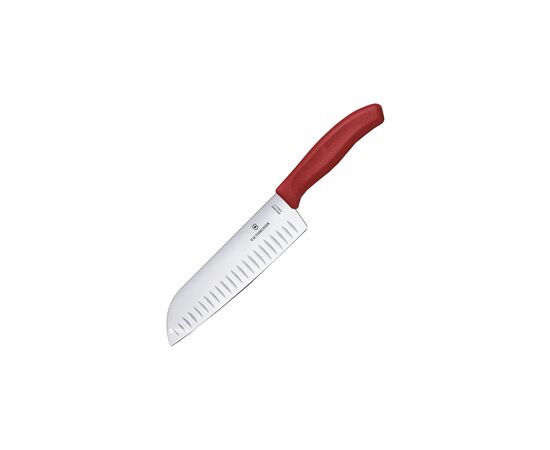Кухонный нож Victorinox SwissClassic Santoku 17см Red (6.8521.17G)