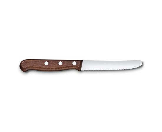 Кухонный нож Victorinox Wood Tomato and Table 11см (5.0830.11G), изображение 4 Кухонный нож Victorinox Wood Tomato and Table 11см (5.0830.11G), изображение 4