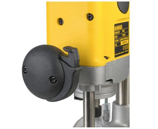 Фрезер DeWALT 1100 Вт, 8000 - 24000 об/мин, цанга 8 мм, 3.1 кг, кейс TSTAK (DW621KT), изображение 3 Фрезер DeWALT 1100 Вт, 8000 - 24000 об/мин, цанга 8 мм, 3.1 кг, кейс TSTAK (DW621KT), изображение 3
