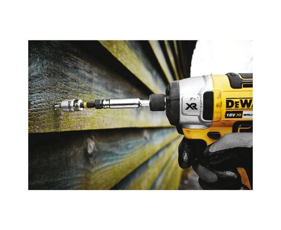 Набор бит DeWALT IMPACT TORSION, ударных, T25, L=57 мм, 2 шт + магнитный держатель (DT70538T), изображение 4 Набор бит DeWALT IMPACT TORSION, ударных, T25, L=57 мм, 2 шт + магнитный держатель (DT70538T), изображение 4