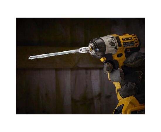 Набор бит DeWALT IMPACT TORSION, ударных, T25, L=57 мм, 2 шт + магнитный держатель (DT70538T), изображение 6 Набор бит DeWALT IMPACT TORSION, ударных, T25, L=57 мм, 2 шт + магнитный держатель (DT70538T), изображение 6