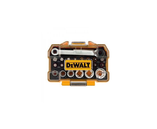 Набор бит DeWALT Hex,Torx, Philips, Pozidriv, L25 мм, 24 шт (DT71516), изображение 2 Набор бит DeWALT Hex,Torx, Philips, Pozidriv, L25 мм, 24 шт (DT71516), изображение 2