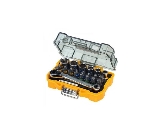 Набор бит DeWALT Hex,Torx, Philips, Pozidriv, L25 мм, 24 шт (DT71516)