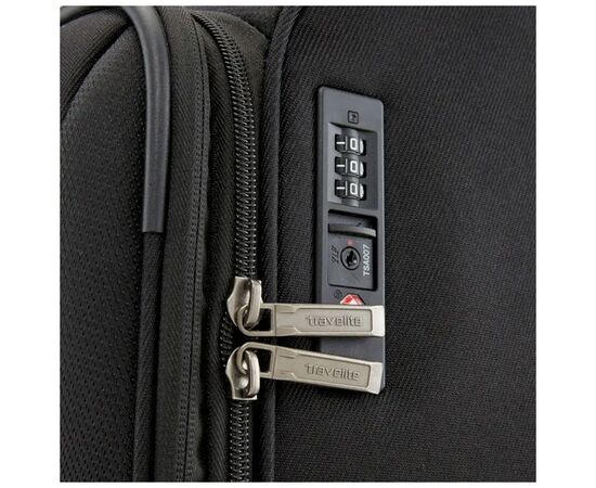 Чемодан Travelite CAPRI Black M exp (TL089808-01), изображение 3 Чемодан Travelite CAPRI Black M exp (TL089808-01), изображение 3