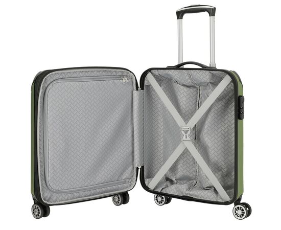 Чемодан Travelite City Green S exp (TL073044-80), изображение 4 Чемодан Travelite City Green S exp (TL073044-80), изображение 4
