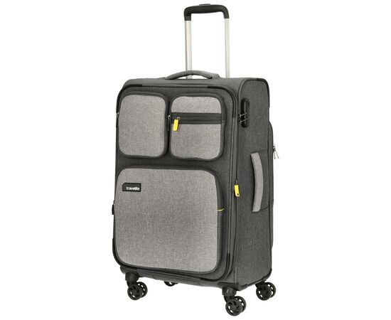 Валіза Travelite NOMAD Anthracite M + чохол (TL090948-04)