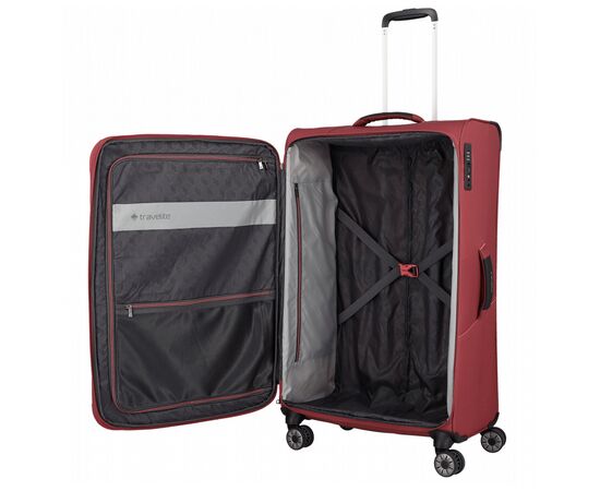 Валіза Travelite SKAII Red L exp (TL092649-12), зображення 3 Валіза Travelite SKAII Red L exp (TL092649-12), зображення 3