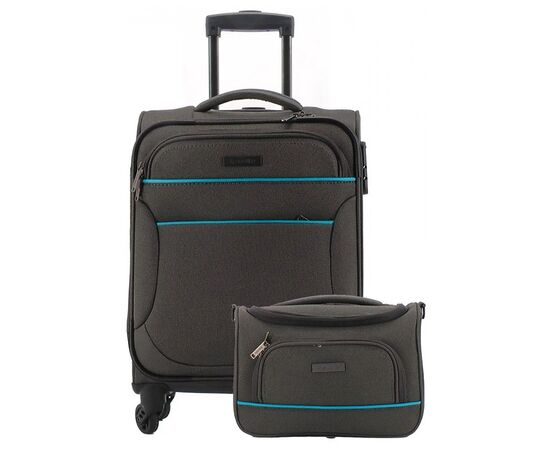 Валіза Travelite STORY Anthracite S +сумка 12л (TL091141-04)