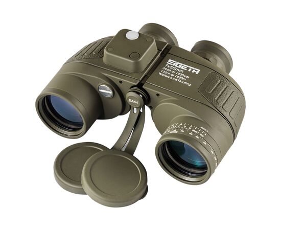Бінокль Sigeta Admiral 7x50 Military Floating/Compass/Reticle (65810)