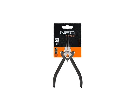 Щипцы Neo Tools для стопорных колец, наружные, прямые, диапазон 19-60 мм, CrV, 180 мм (01-041), изображение 3 Щипцы Neo Tools для стопорных колец, наружные, прямые, диапазон 19-60 мм, CrV, 180 мм (01-041), изображение 3
