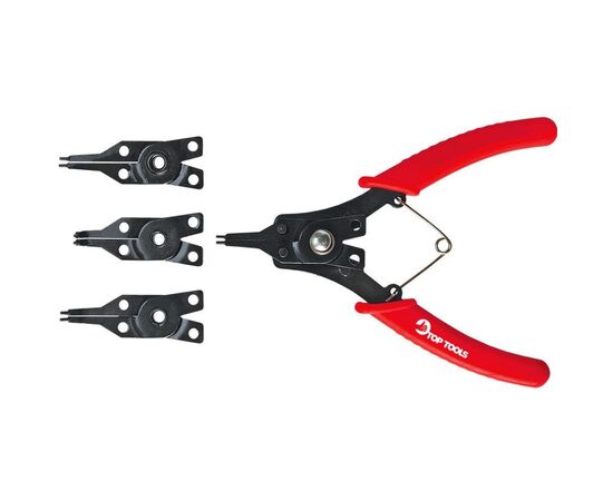 Щипцы Top Tools для стопорных колец, набор 4 шт., 150 мм (32D320)