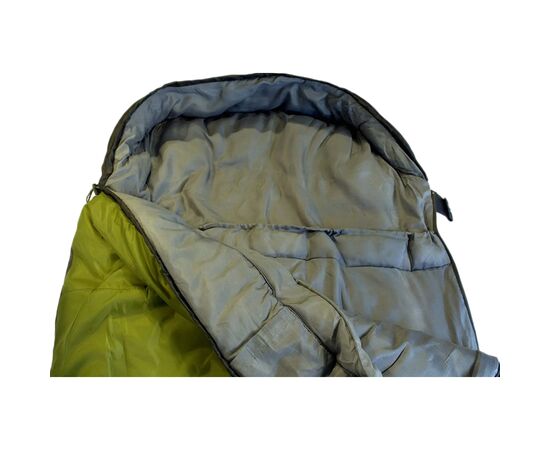Спальный мешок High Peak TR 300/0C Dark Grey/Green Left (929674), изображение 6 Спальный мешок High Peak TR 300/0C Dark Grey/Green Left (929674), изображение 6