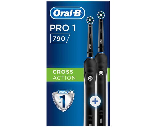 Электрическая зубная щетка Oral-B PRO 1 790 D16.523.1UH 3756+1 (4210201298489), изображение 2 Электрическая зубная щетка Oral-B PRO 1 790 D16.523.1UH 3756+1 (4210201298489), изображение 2