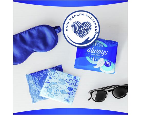 Гигиенические прокладки Always Ultra Day&Night (Размер 3) 7 шт. (4015400012306), изображение 6 Гигиенические прокладки Always Ultra Day&Night (Размер 3) 7 шт. (4015400012306), изображение 6