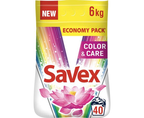 Пральний порошок Savex Color & Care 6 кг (3800024025334)